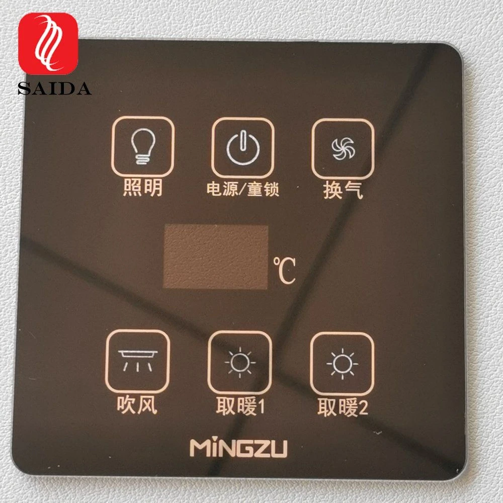 Tempered Glass 1mm High Clarity for ITO Touch Sensor