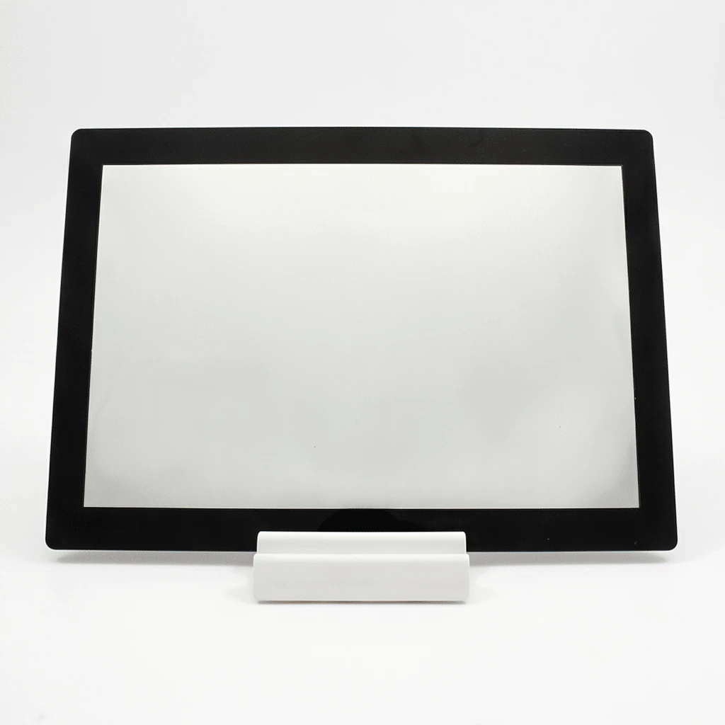 Tempered Glass Front Cover Glass for LCD Display Cover Glass with Ar/AG Coating