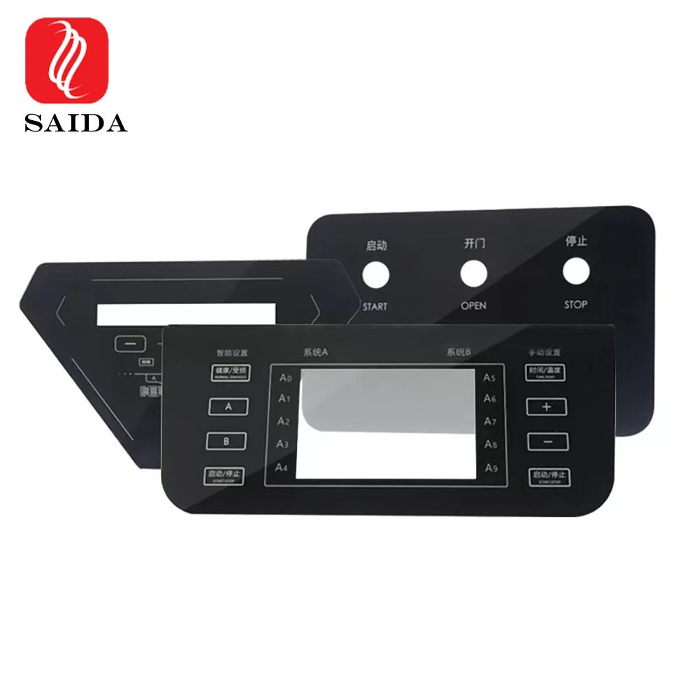 Tempered Glass Irregular LCD Front Ar Glass Lens for Touch Screen