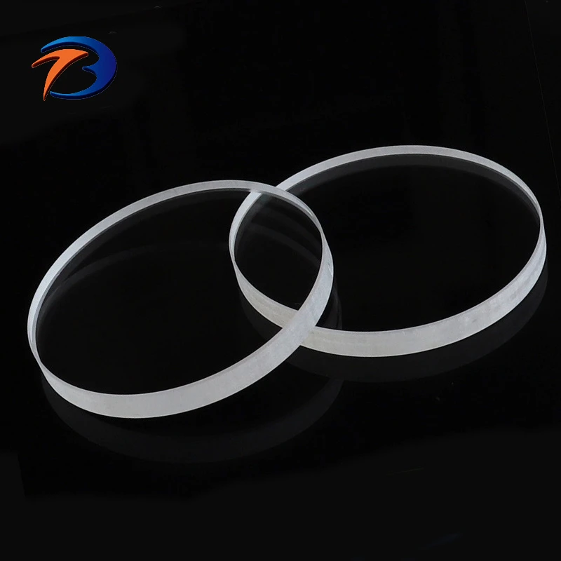 Thin Diameter 15mm CaF2 Calcium Fluoride Optical Window Wafer Instrument