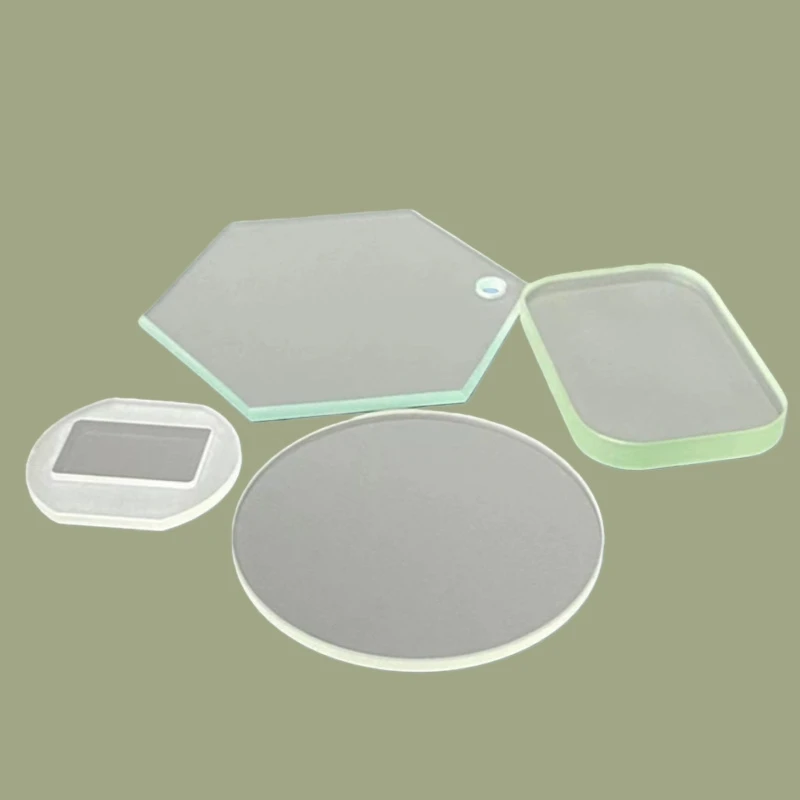 Toughened Pyrex Circular High Temperature Resistant Sight Glass Rectangle Glass Borosilicate Glass Plate Level Gauge Glass Plate