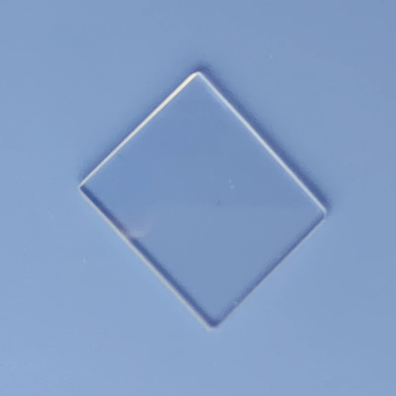 Transparent Clear Quartz Substrates 10X10X3mm