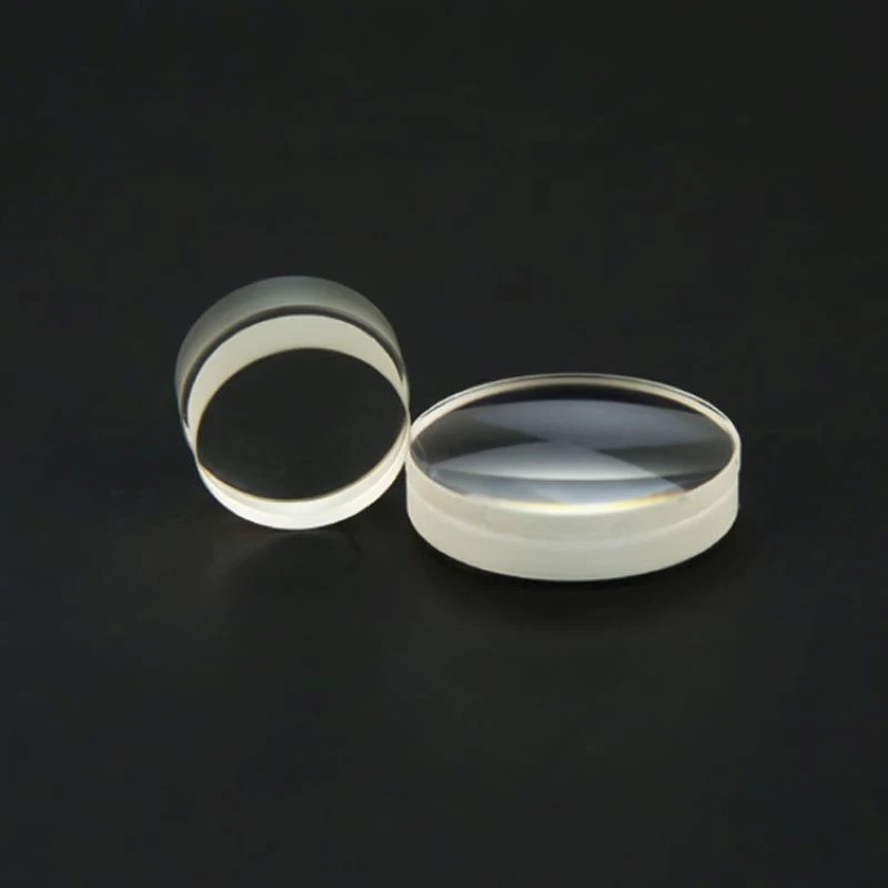 Transparent Quartz Glass Glued Optical Kitchen Solar Lens Plano Convex for Industrial Usage for Bedroom Application