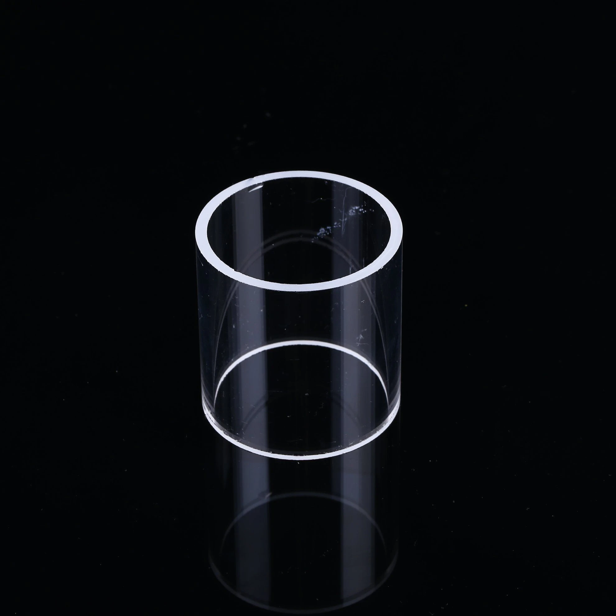Transparent Quartz Heating Tube Super Size Transparent Fused Silica Heating Tube