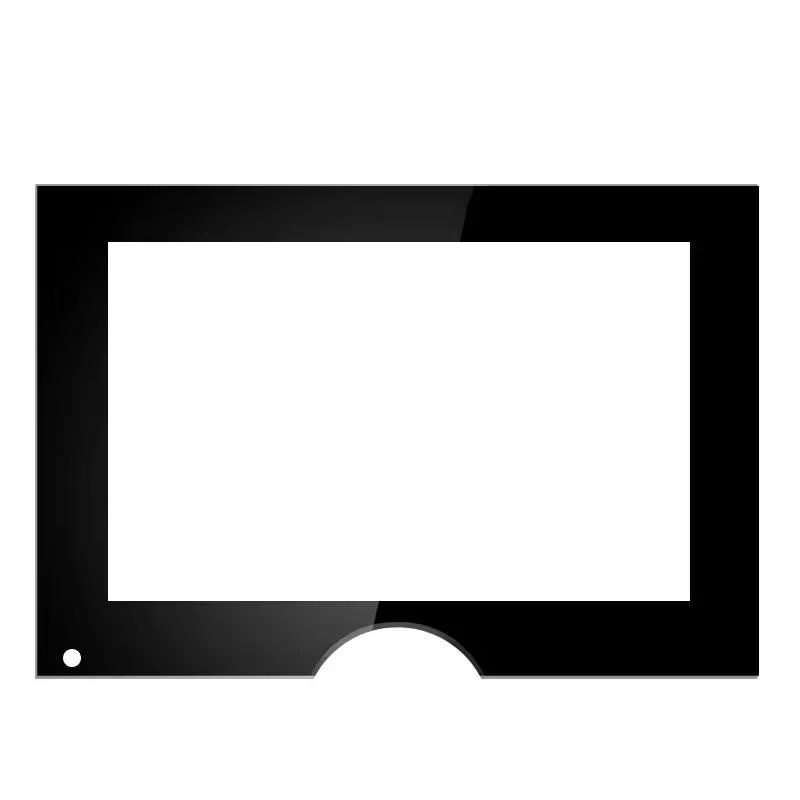 Ultra Transparent Ar-Coated Silk Screen Tempered Glass for Capacitive LCD Displays