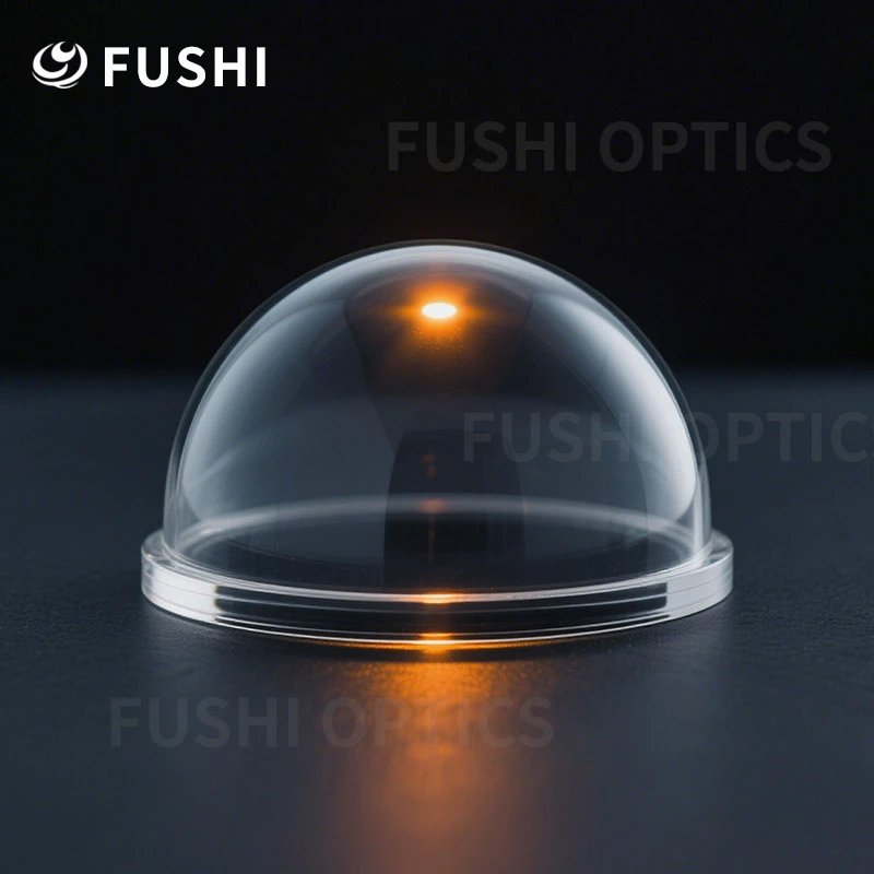 Ultrasonically Cleaned & Vacuum Sealed Optical Dome Lens Preventing Particulate Contamination in Cleanroom Setting