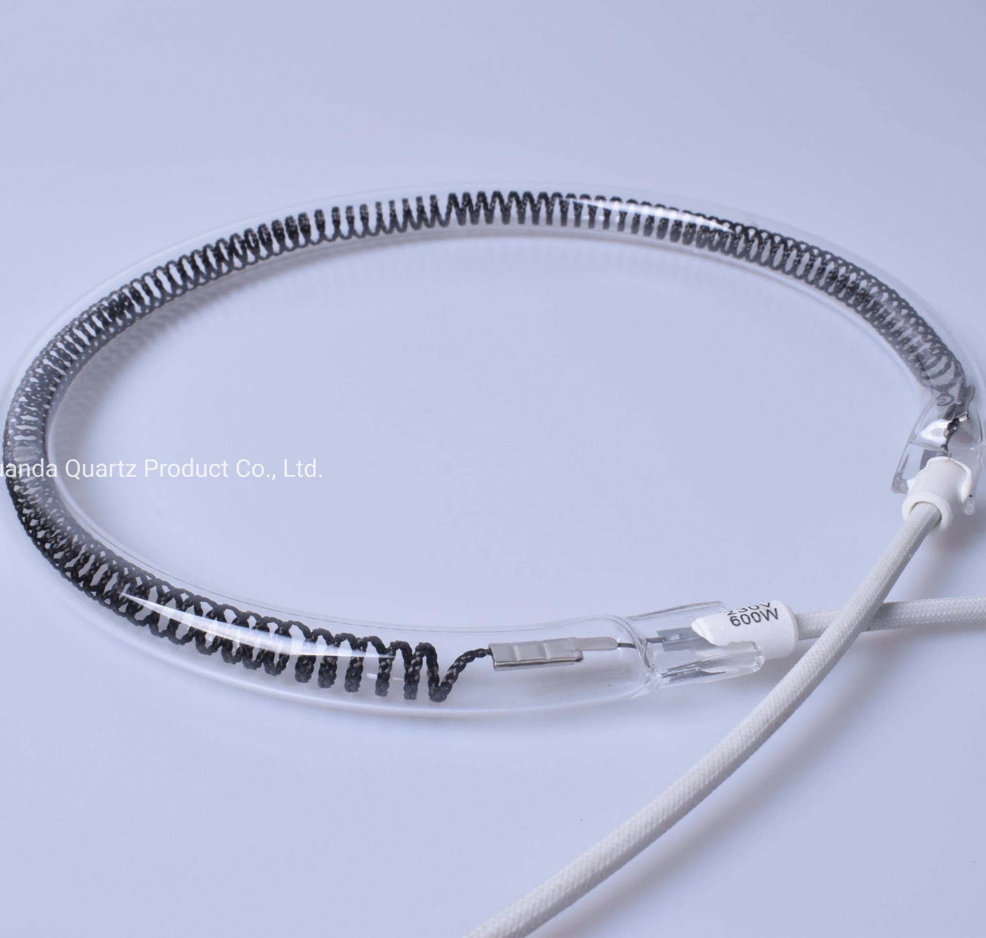 Wholesale Clear Quartz Tube Circular Carbon Fiber Infrared Heating Lamp
