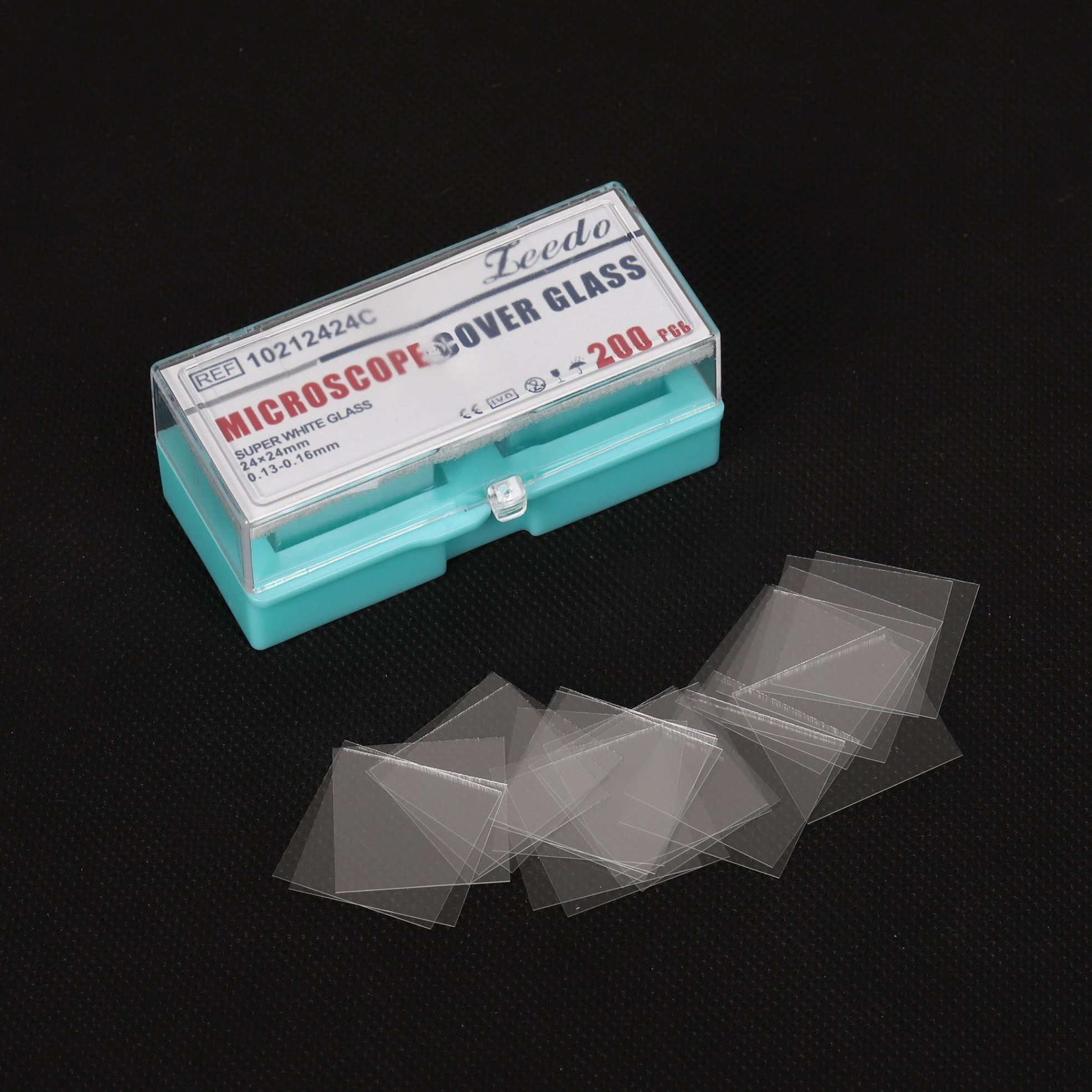 Zeedo Laboratory Glassware 24mmx 40mm Microscope Cover Glass Coverslip